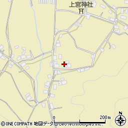 京都府綾部市白道路町（深田）周辺の地図