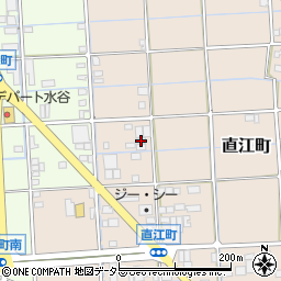 岐阜県大垣市直江町164周辺の地図