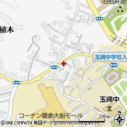 神奈川県鎌倉市植木231-8周辺の地図