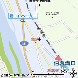 鳥取県西伯郡伯耆町溝口757周辺の地図