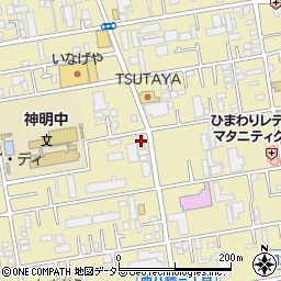 ＡＳＡ平塚中央周辺の地図