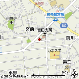 江南市役所　デイ・サービス施設あゆみ周辺の地図