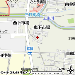 愛知県犬山市羽黒東下市場35周辺の地図