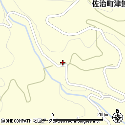 鳥取県鳥取市佐治町津無255周辺の地図
