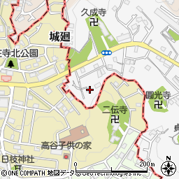 神奈川県鎌倉市植木501-9周辺の地図