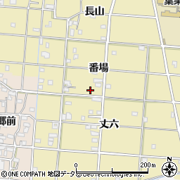 愛知県一宮市光明寺番場85周辺の地図