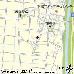 岐阜県大垣市墨俣町下宿228周辺の地図