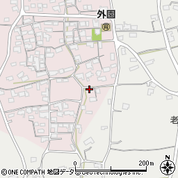 島根県出雲市外園町12周辺の地図