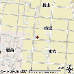 愛知県一宮市光明寺番場72周辺の地図