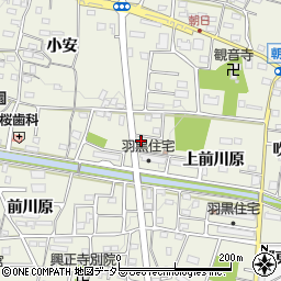 愛知県犬山市羽黒上前川原31-5周辺の地図