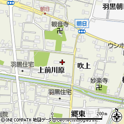愛知県犬山市羽黒上前川原10-30周辺の地図