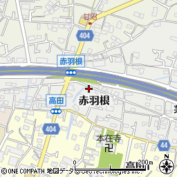 神奈川県茅ヶ崎市赤羽根111周辺の地図
