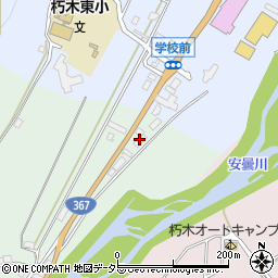 滋賀県高島市朽木岩瀬2周辺の地図