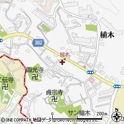 神奈川県鎌倉市植木559-2周辺の地図