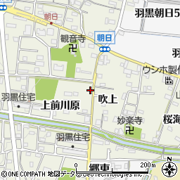 愛知県犬山市羽黒上前川原10-28周辺の地図