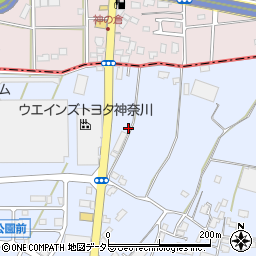 神奈川県茅ヶ崎市萩園737周辺の地図