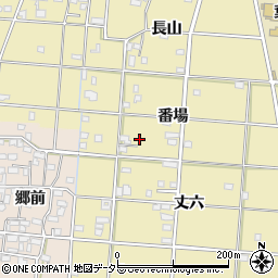 愛知県一宮市光明寺番場75周辺の地図