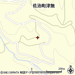 鳥取県鳥取市佐治町津無108周辺の地図