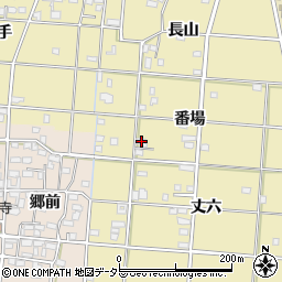愛知県一宮市光明寺番場77周辺の地図