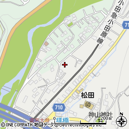 神奈川県足柄上郡松田町神山354周辺の地図