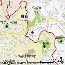 神奈川県鎌倉市植木501-66周辺の地図