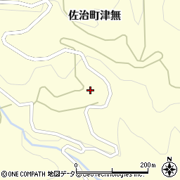 鳥取県鳥取市佐治町津無109周辺の地図