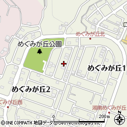 神奈川県平塚市めぐみが丘2丁目21周辺の地図