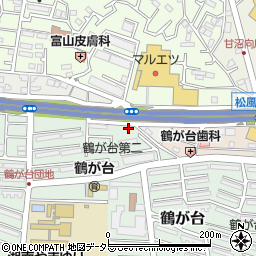 神奈川県茅ヶ崎市鶴が台9-11周辺の地図