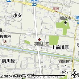 愛知県犬山市羽黒上前川原31周辺の地図