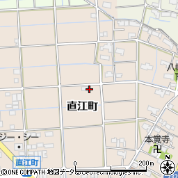 岐阜県大垣市直江町398周辺の地図