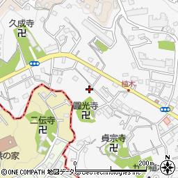 神奈川県鎌倉市植木545-2周辺の地図
