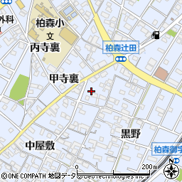 愛知県丹羽郡扶桑町柏森中屋敷171-4周辺の地図