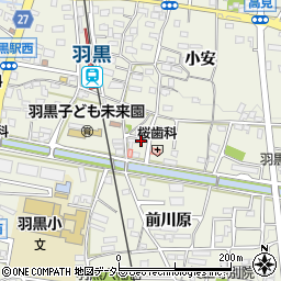 愛知県犬山市羽黒小安125周辺の地図