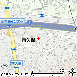 神奈川県茅ヶ崎市西久保973周辺の地図