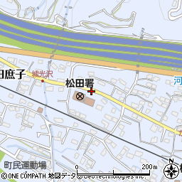 松田警察署前周辺の地図