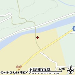 兵庫県養父市大屋町由良1236周辺の地図