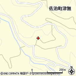 鳥取県鳥取市佐治町津無83周辺の地図