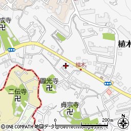神奈川県鎌倉市植木534-1周辺の地図