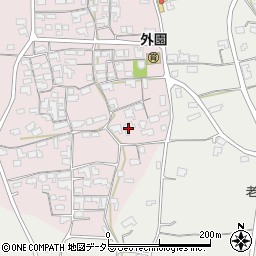 島根県出雲市外園町87周辺の地図