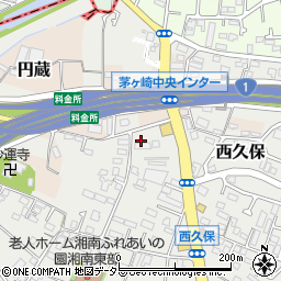 神奈川県茅ヶ崎市西久保1524周辺の地図