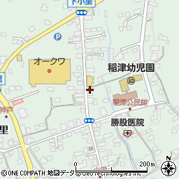 岐阜県瑞浪市稲津町小里1055-1周辺の地図