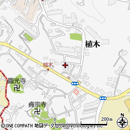 神奈川県鎌倉市植木395-3周辺の地図
