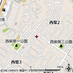 神奈川県横浜市金沢区西柴周辺の地図