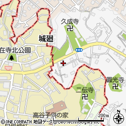 神奈川県鎌倉市植木501-56周辺の地図