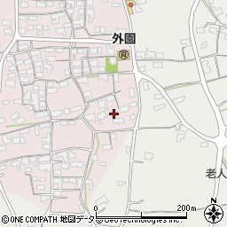 島根県出雲市外園町92周辺の地図