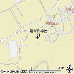邇々杵神社周辺の地図
