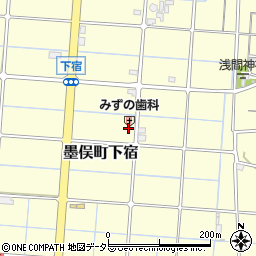 岐阜県大垣市墨俣町下宿799-5周辺の地図