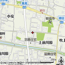 愛知県犬山市羽黒上前川原32周辺の地図