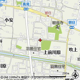 愛知県犬山市羽黒上前川原29-1周辺の地図