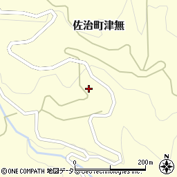 鳥取県鳥取市佐治町津無100周辺の地図